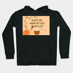 You are the pumpkin spice in my latte Hoodie